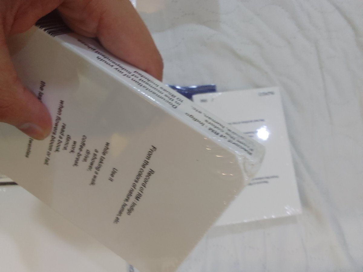 RouteSevenPH's tweet photo. [RM Indigo Albums]
More pictures of indentations/ flaws of outboxes. https://t.co/lMdEzfAzZ5