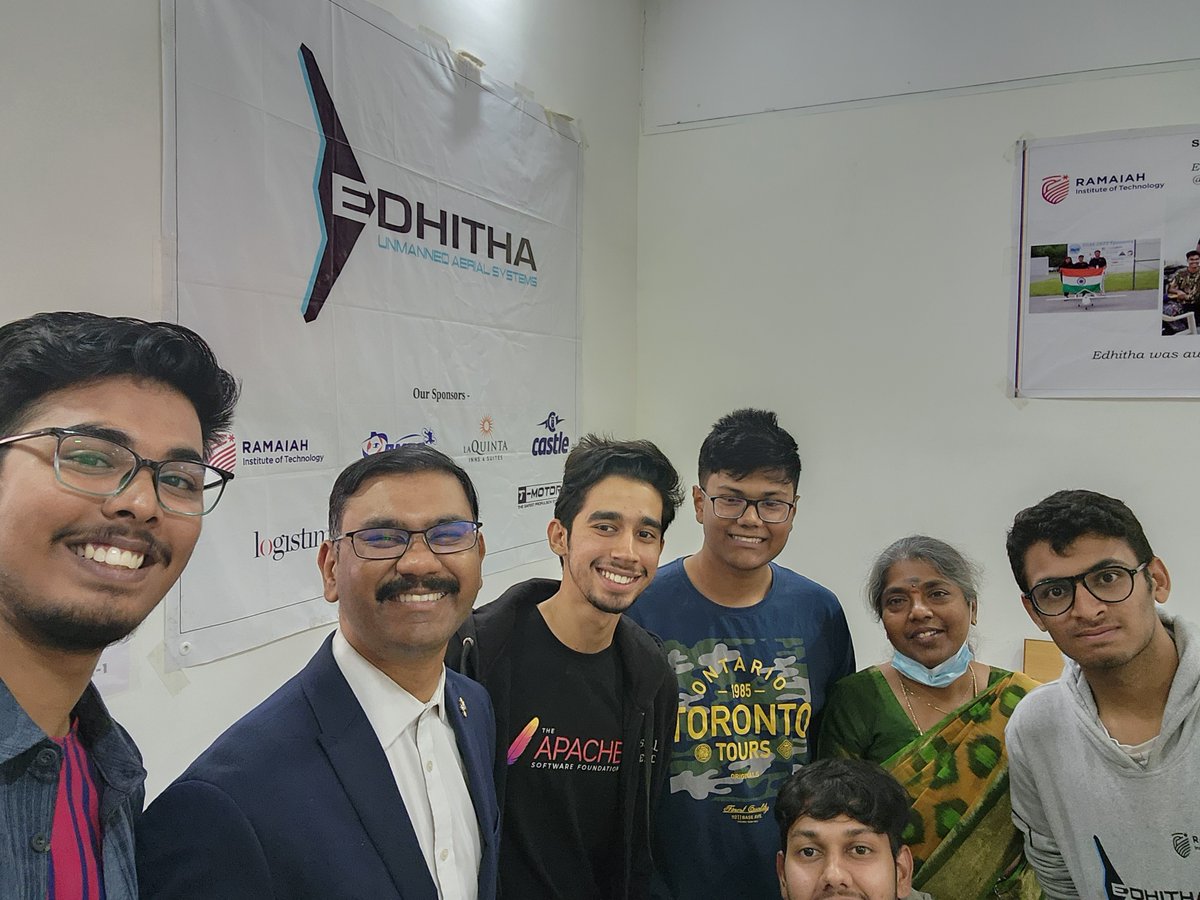 nitinjsanket's tweet photo. Had a blast delivering a talk about my research and my tips on applying to graduate school and interacting with students from the Ramaiah Institute Of Technology. Amazing projects on aerial robots!  People in the #drone community watch out for MSRIT students.

#wpi #msrit https://t.co/4fYVeMb7vH