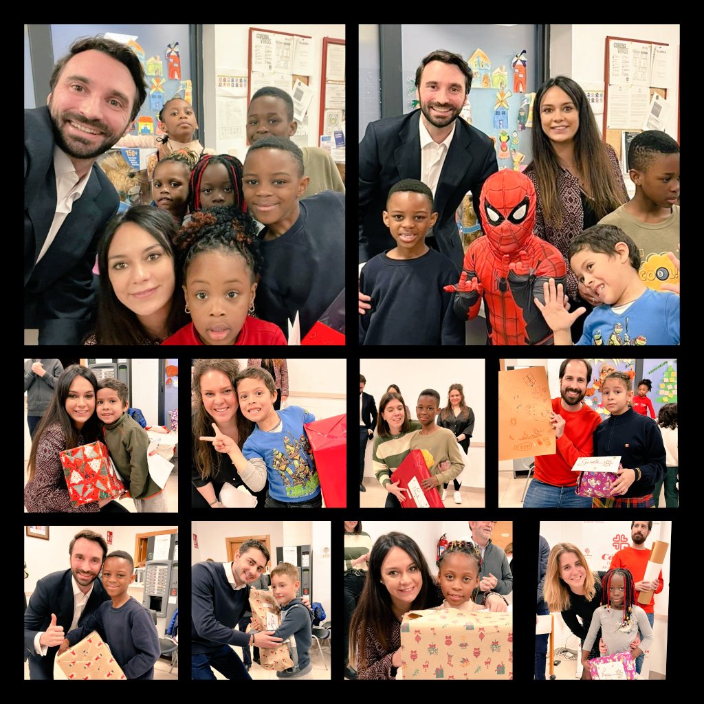 ajaicaah's tweet photo. En colaboración con @caritas_es, hemos sido Pajes Reales, para que ningún niño se quede sin regalo. Gran experiencia en la que el mayor regalo lo hemos recibido nosotros.
Gracias a @ajamadrid y a su presidente @Alb_Cabello por colaborar con nosotros en un momento tan especial. https://t.co/MDB3HGLbq2