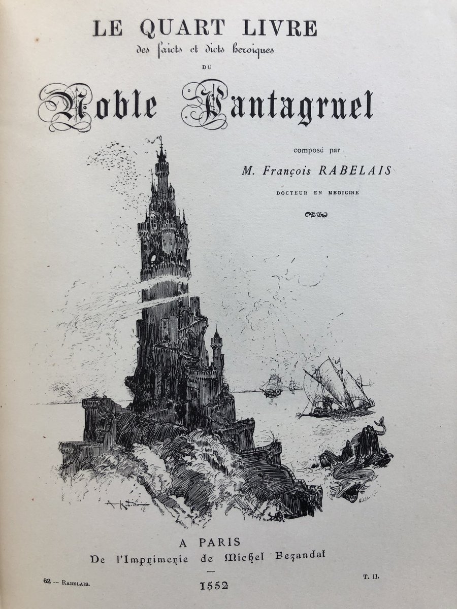Albert Robida (1848-1926), Rabelais 