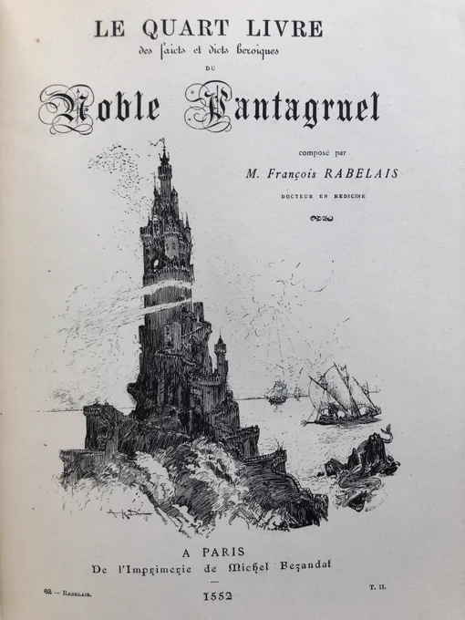 Albert Robida (1848-1926), Rabelais 