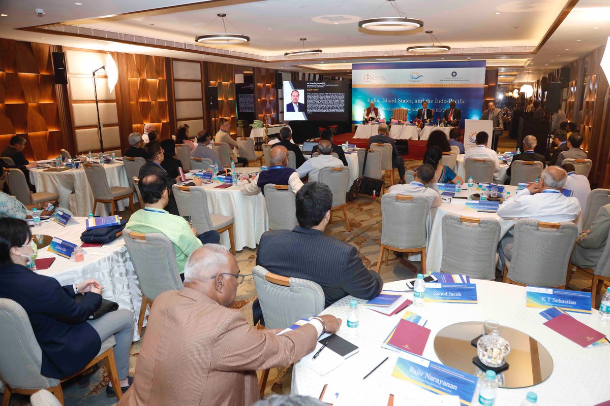 TPF_Chennai's tweet photo. #IPCD2023 #IndoPacific #sustainable 
Successful launch of 'Indo-Pacific Confluence Dialogue'. The first edition conference on the 10th and 11th produced excellent deliberations. TPF thanks all participants for their excellent participation and for enlivening the proceedings. https://t.co/cHSOj1dRvu