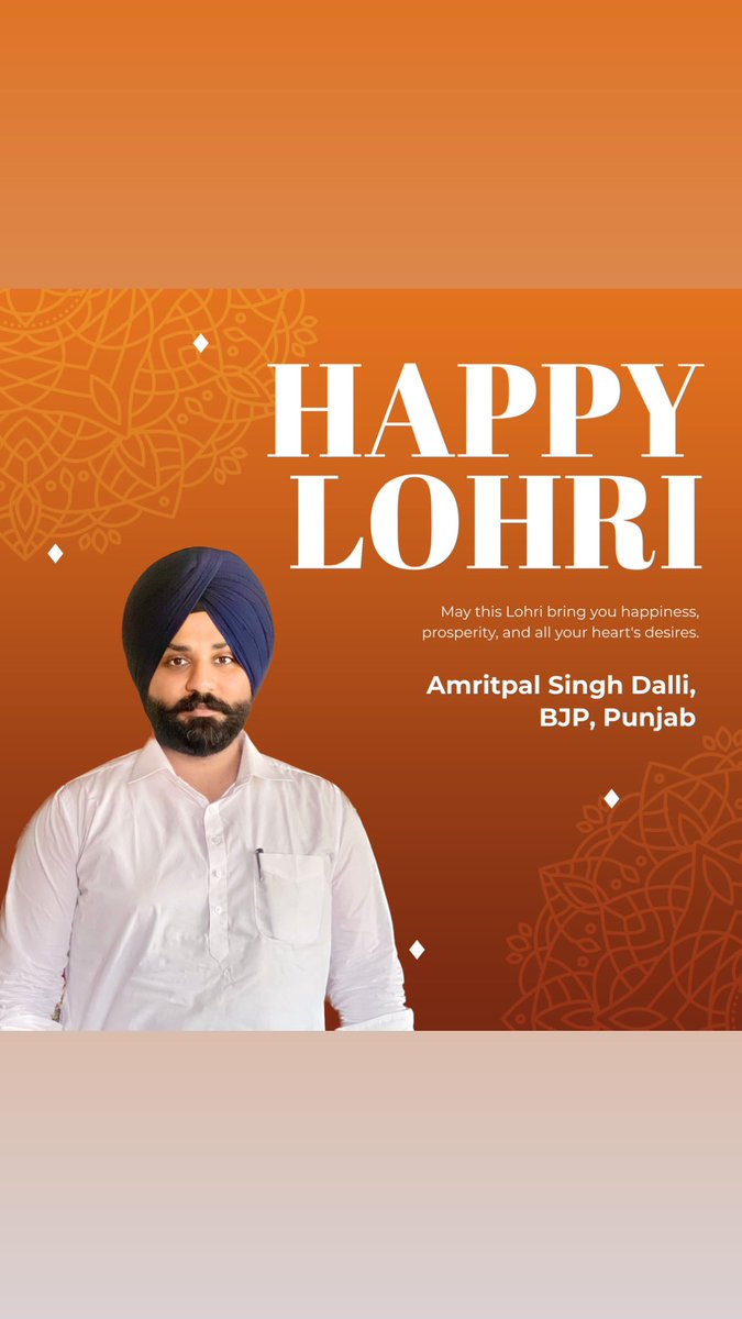 AmritpalDalli's tweet photo. Happy lohri everyone https://t.co/KUvICm7gbu