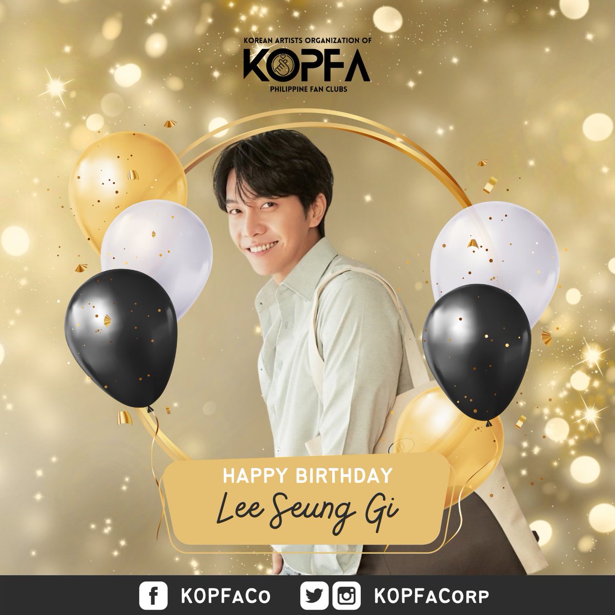 KOPFaCorp's tweet photo. Saengil chukahae #LeeSeungGi!

Mamuhay ka ng malaya at malayo sa mga kampon ng kadiliman! https://t.co/qu7QMCUXnn