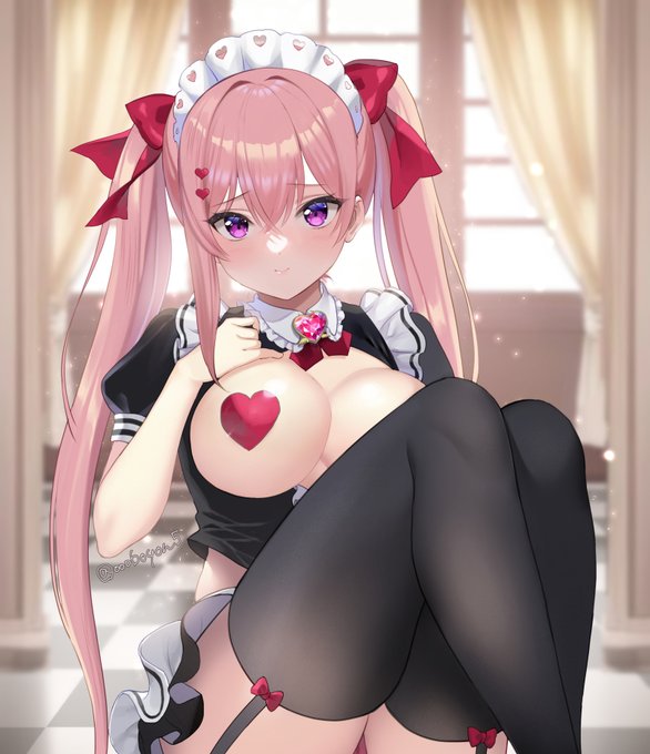 おかえりなさいませご主人様💕
見えてるやつはPixivにあげました!
https://t.co/Fqz5HRCb6I

#オリジナルイラスト
#イラスト  
#創作
#Illustrations 