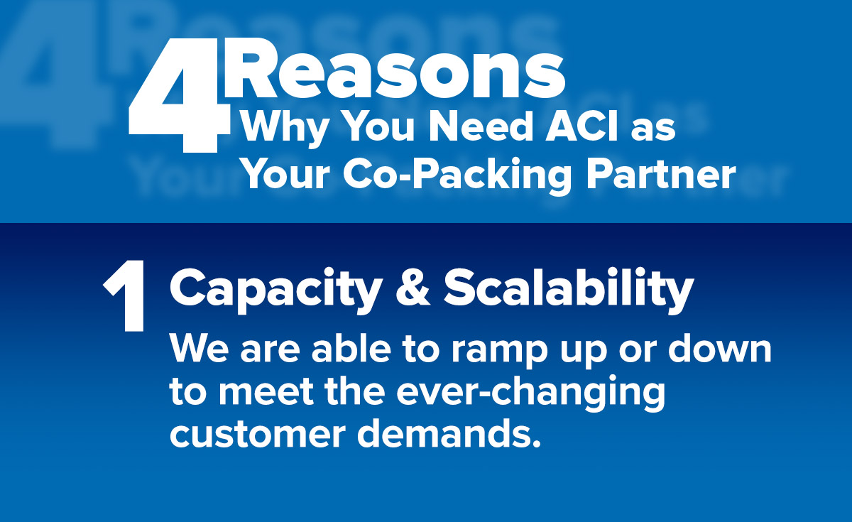 ACI_N95's tweet photo. Capacity and Scalability - ACI has plenty of both to handle any challenge. We are able to ramp up or down to meet the ever-changing customer demands.
https://t.co/pFvAhUASJH
#medicaldevice #copacking ACI #packagingsolutions https://t.co/XXkSVielNH