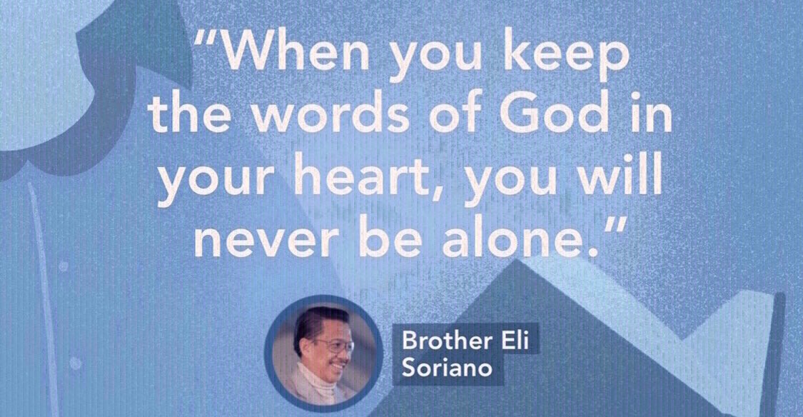 LazaroWens's tweet photo. "When you keep tge word of God in your heart, you will never be alone."
-Bro. Eli Soriano

The Inner Man
#PureDoctrinesOfChrist 
#GlobalPrayerForHumanity https://t.co/xKq9G3T5Xn