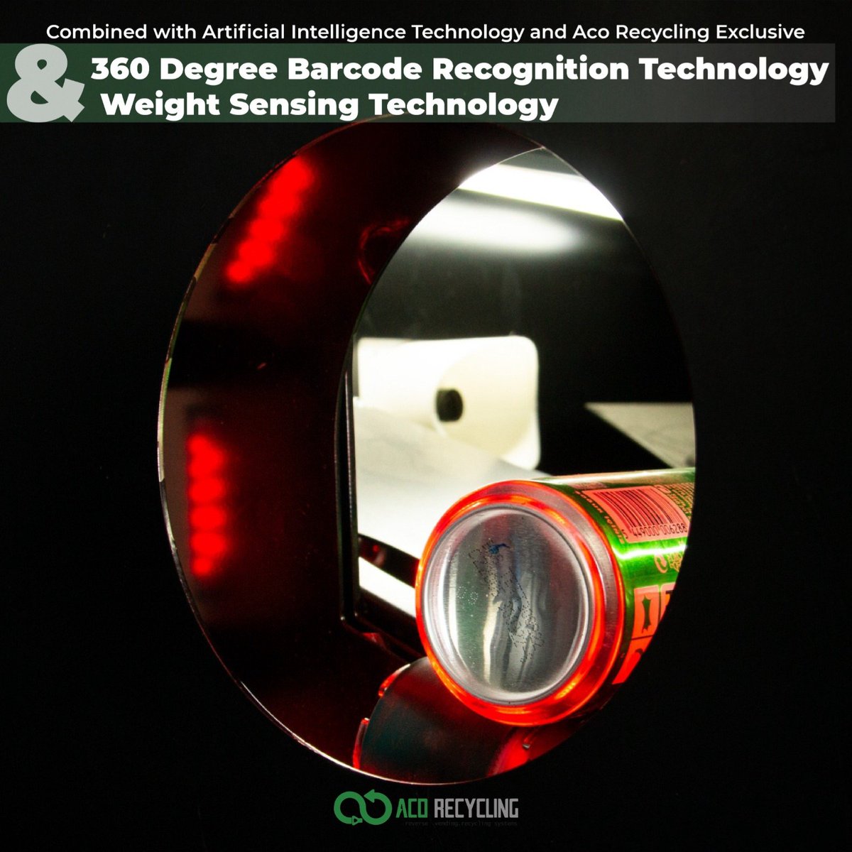 AcoRecycling's tweet image. Combined with Artificial Intelligence Technology, K-3 Smart Reverse Vending Machines have 360 Degree Barcode Recognition Technology and Weight Sensing Technology. ♻️

#ReverseVendingMachine #DepositReturnScheme #DepozitoİadeSistemi #DepozitoİadeMakinesi #DİM