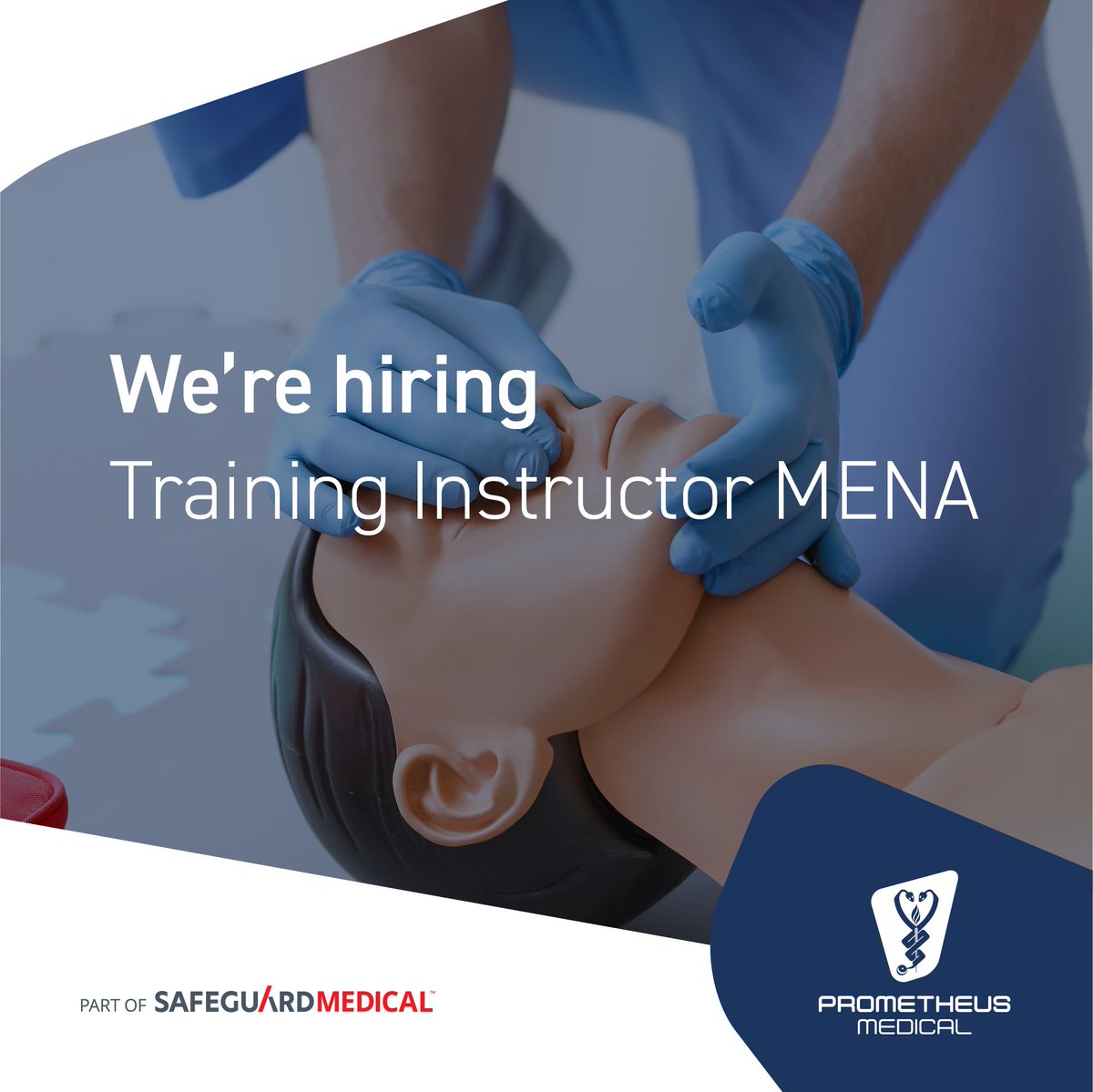 PrometheusHQ's tweet photo. We're recruiting for full-time #Medical #Instructor roles based in the #UAE 🇦🇪

Join our team of clinicians offering world-class teaching and expertise here at #PrometheusMedical ⚕️

Find out more: https://t.co/4zh8LqLaB3 #TeamSafeguard

#UnitedArabEmirates #AbuDhabi #medicaljobs https://t.co/KG8awQ8Rm1
