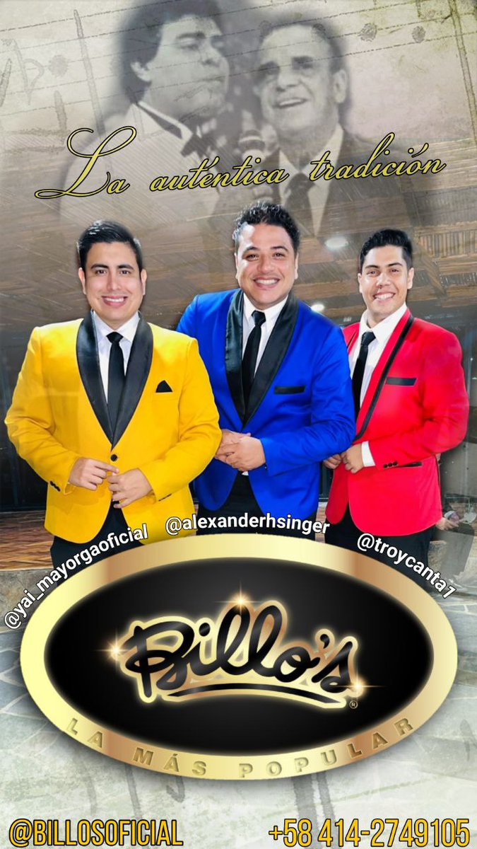 billosoficial's tweet photo. Billo's Caracas Boys para todo el mundo! https://t.co/8Xtlj7q9Pb