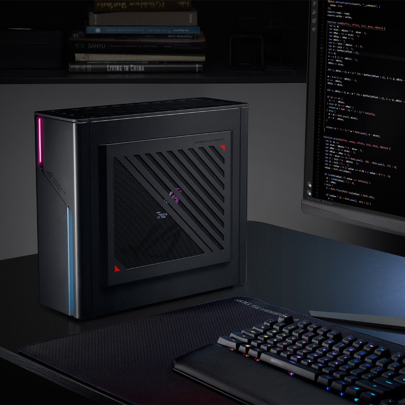 ASUS_ROG_FR's tweet photo. Ce n'est pas la taille qui compte.

Le ROG G22 est peut-être petit, mais c'est également une bête de course avec un @intelfrance Core i9 et une @nvidiageforcefr RTX série 40. En plus, tu peux mettre à jour les composants à l'intérieur au fil du temps.

#ROGMaxedOut #CES2023
