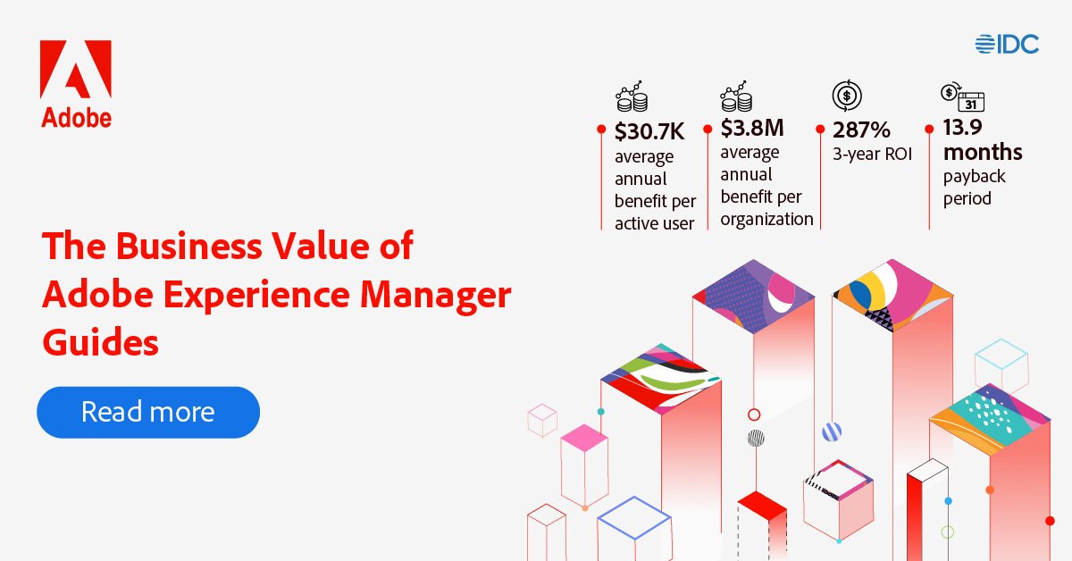kssagar's tweet image. RT Unsure about the ROI on your #CCMS investment? We&apos;ve got it covered! Explore this #business value study snapshot of Adobe Experience Manager Guides, conducted by @IDC:
business.adobe.com/content/dam/dx…

Detailed whitepaper coming soon! 

#AEMGuides #contentstr…