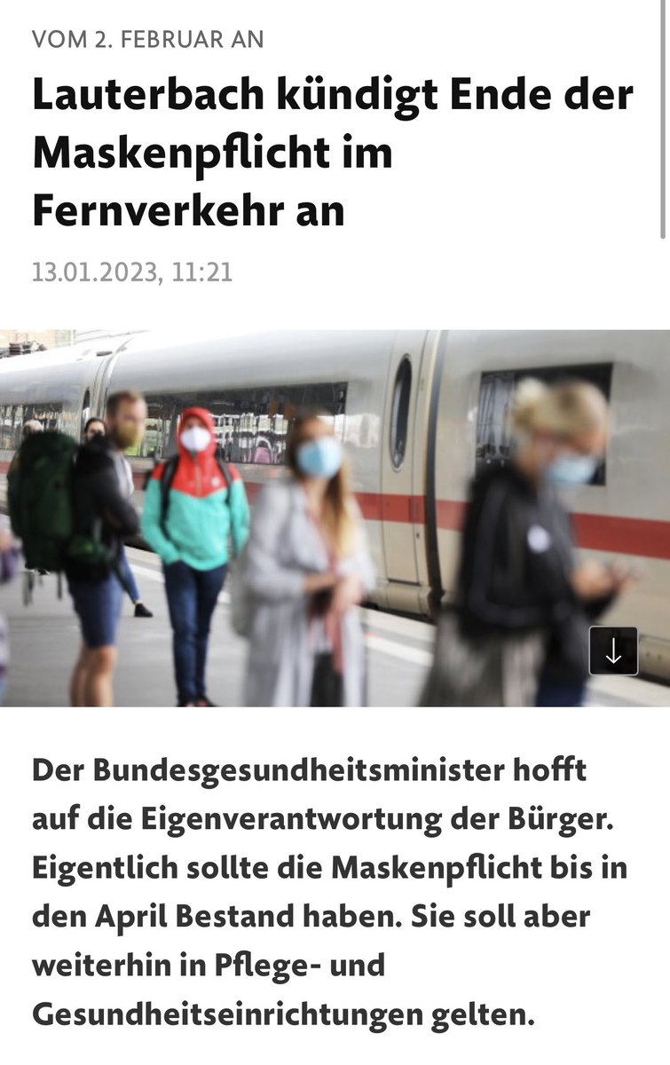 Längst überfällig, dass diese letzte Bastion nun fällt. 
<a href="/faznet/">Frankfurter Allgemeine</a> #maskenpflicht