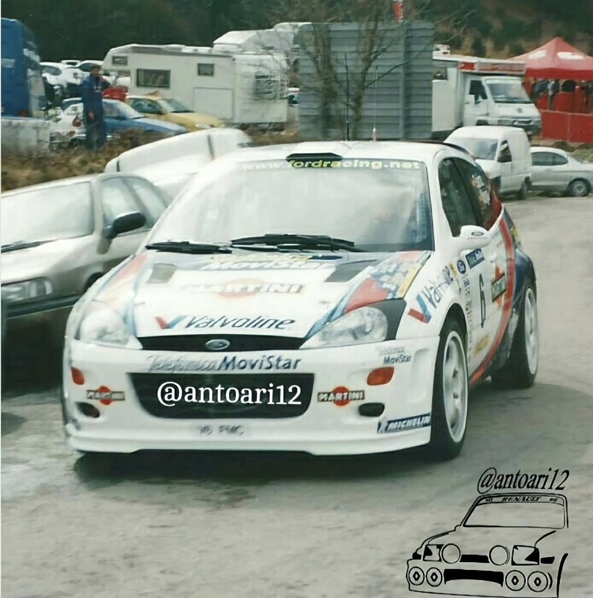 antoari12's tweet photo. #RallyCataluñaCostaBrava
#CarlosSainz + #LuisMoya #FordFocuswrc00
#Fordmotorcoltd #Martini #Martiniracing https://t.co/cFkeLoT3z7