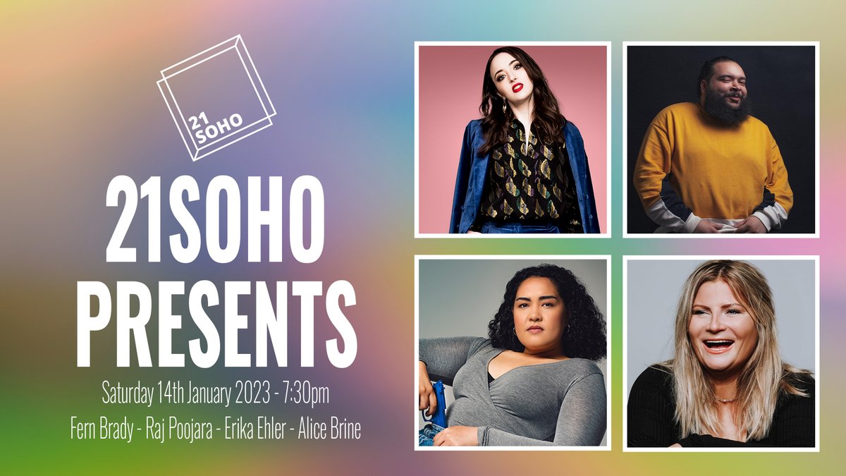 WARNING! There are only 10 tickets left for 21Soho Presents tomorrow night with FERN BRADY, ALICE BRINE, ERIKA EHLER &amp; RAJ POOJARA!

Grab them before it's too late!
🎟️bit.ly/3VIBTGN @FernBrady <a href="/AliceBrine/">Milf without kids</a>