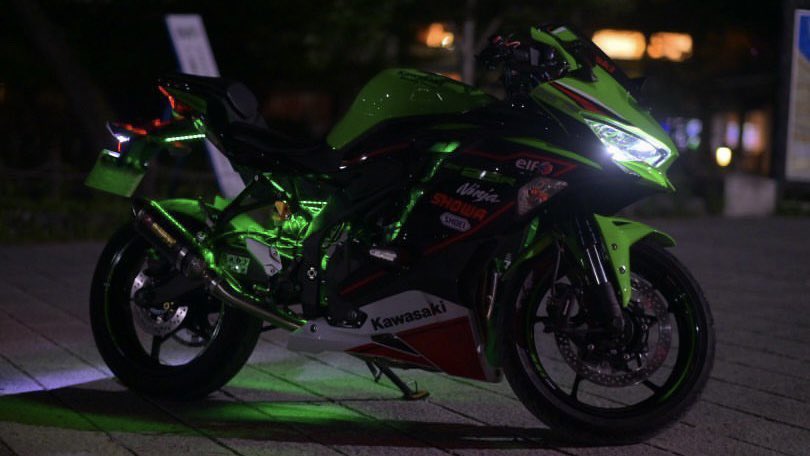 ren_25r's tweet photo. 1年経つから更新ー

名前：れん
性別：🚹
住み：京都
車種：ZX-25R SE
好き：ゲーム・アニメ・釣り
一言 :距離ガバなんで誘われたら基本行くと思います！ 

#バイク乗りとして軽く自己紹介  
#バイク乗りと繋がりたい https://t.co/mD7SW9p8a4