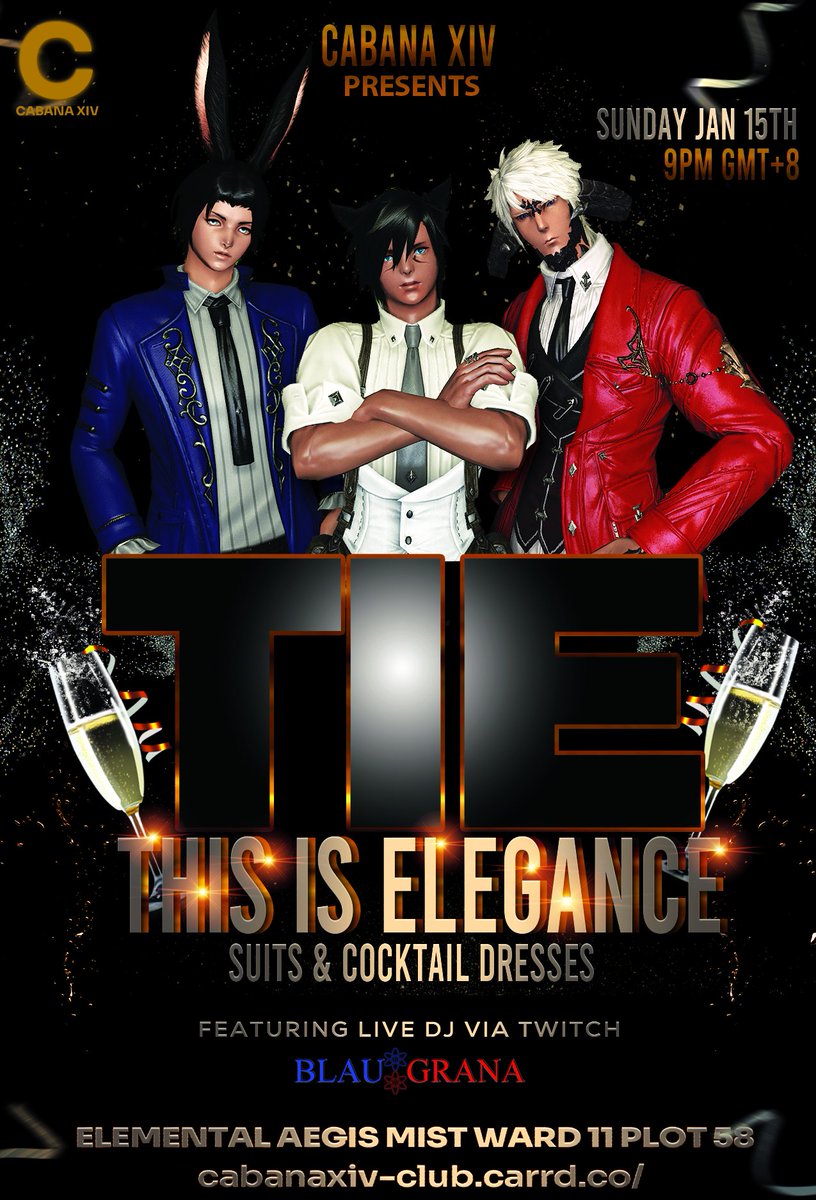 Cabana Corp on Twitter "Suit up, Ties down. This is Elegance. Pick