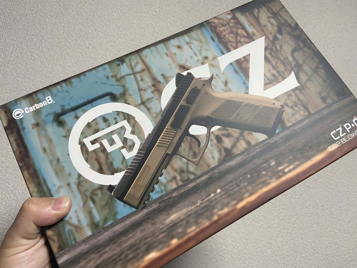 #九ミリ展
#Carbon8
オススメ企業:Carbon8様
ストライカーナイン、CzP09などの年中楽しめるCO2ガスハンドガン、ノンカスタムでも十分すぎる命中精度!
もう一丁欲しい!😆