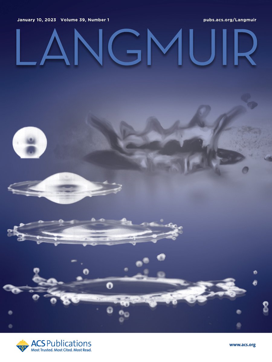 Langmuir (@acs_langmuir) on Twitter photo The latest issue of Langmuir is live! On the cover: "Role of Nanoparticles in Nanofluid Droplet Impact on Solid Surfaces"     
Read it here: go.acs.org/3vk The latest issue of Langmuir is live! On the cover: "Role of Nanoparticles in Nanofluid Droplet Impact on Solid Surfaces"     
Read it here: go.acs.org/3vk
