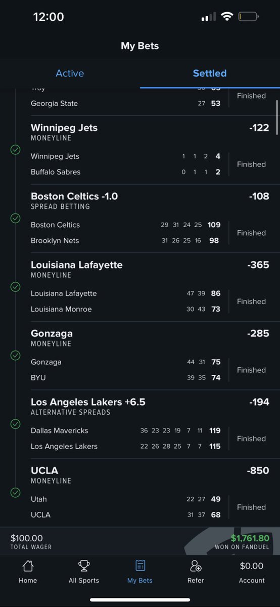 JuicedUpPicks's tweet photo. LAST NIGHTS GAMES🚨‼️

THE PROOF IS IN THE PUDDING ✅  COME JOIN THE WINNING TEAM

#prizepicks #gamblingtwitter
#playerprops #sportsbetting #bettingtips #bettingtwitter #nba #fanduel #parlay

🚨🔋24/7 JUICED UP PICKS🔋🚨

FOLLOW for more JUICED UP PICKS ‼️ https://t.co/nBBigykhgO