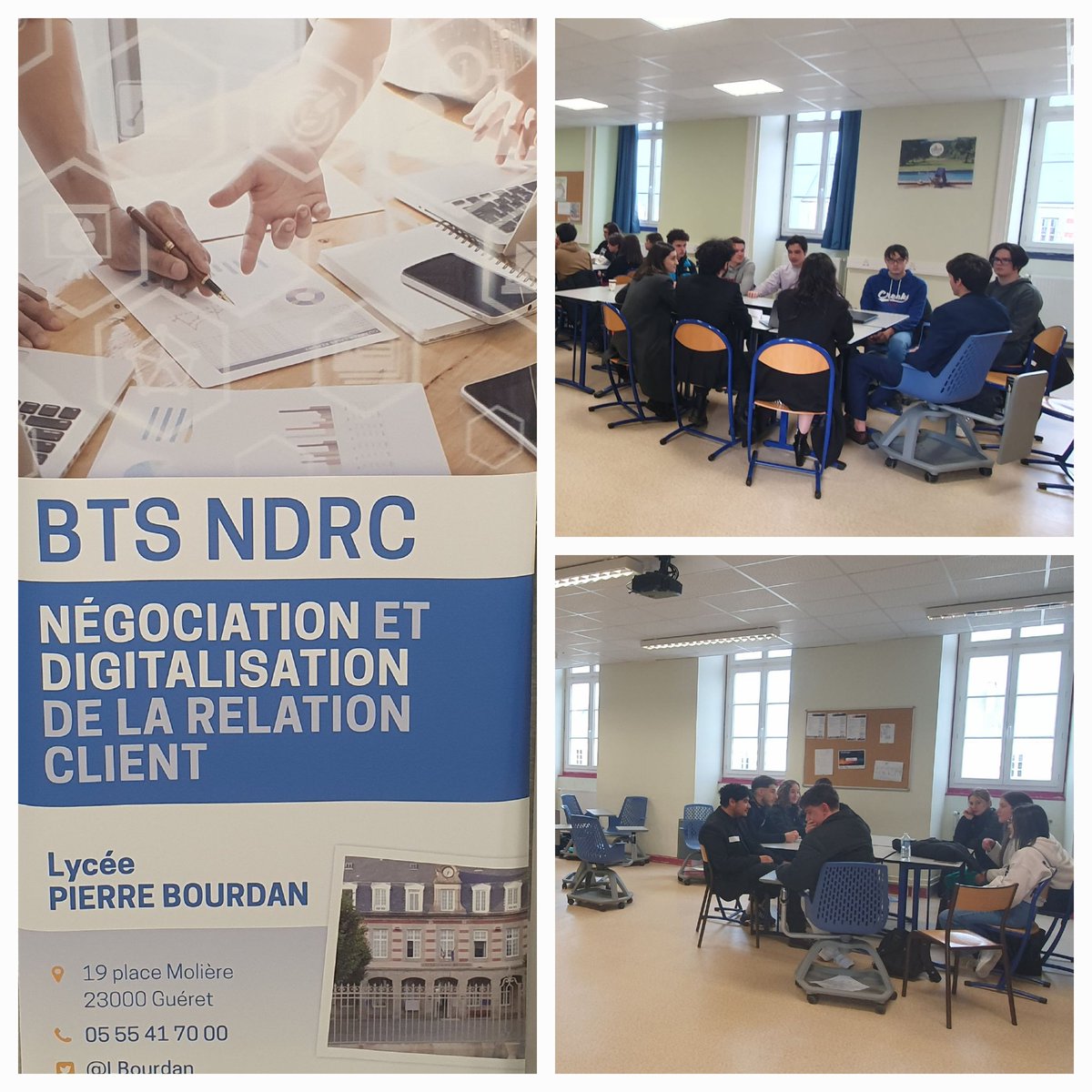 BTS NDRC Lycée Pierre BOURDAN tweet media
