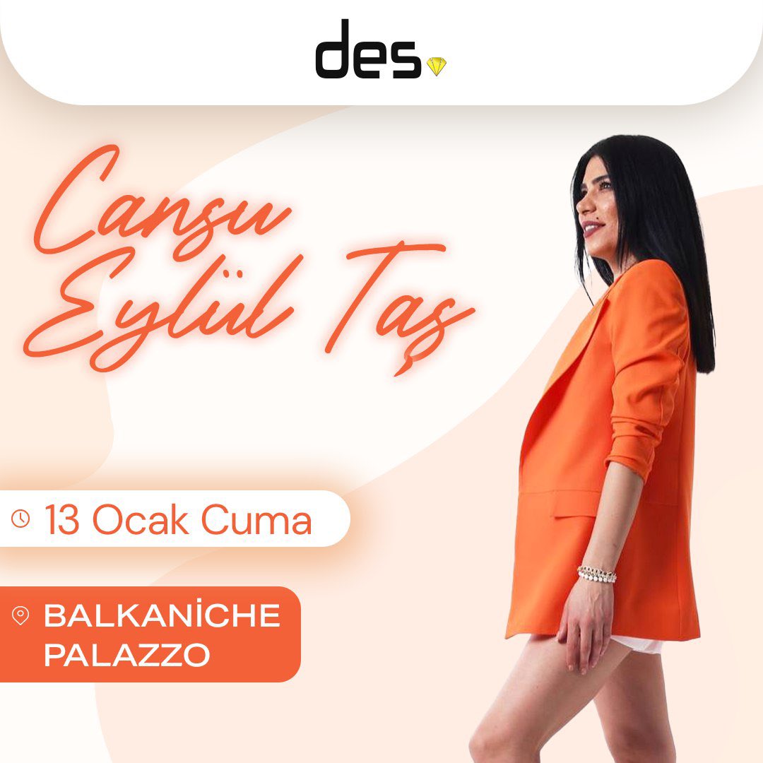 des_muzik's tweet photo. Cansu Eylül Taş, Bu Akşam Balkaniche Palazzo Sizlerle! ✨🍀 https://t.co/YXOTWYV5wv