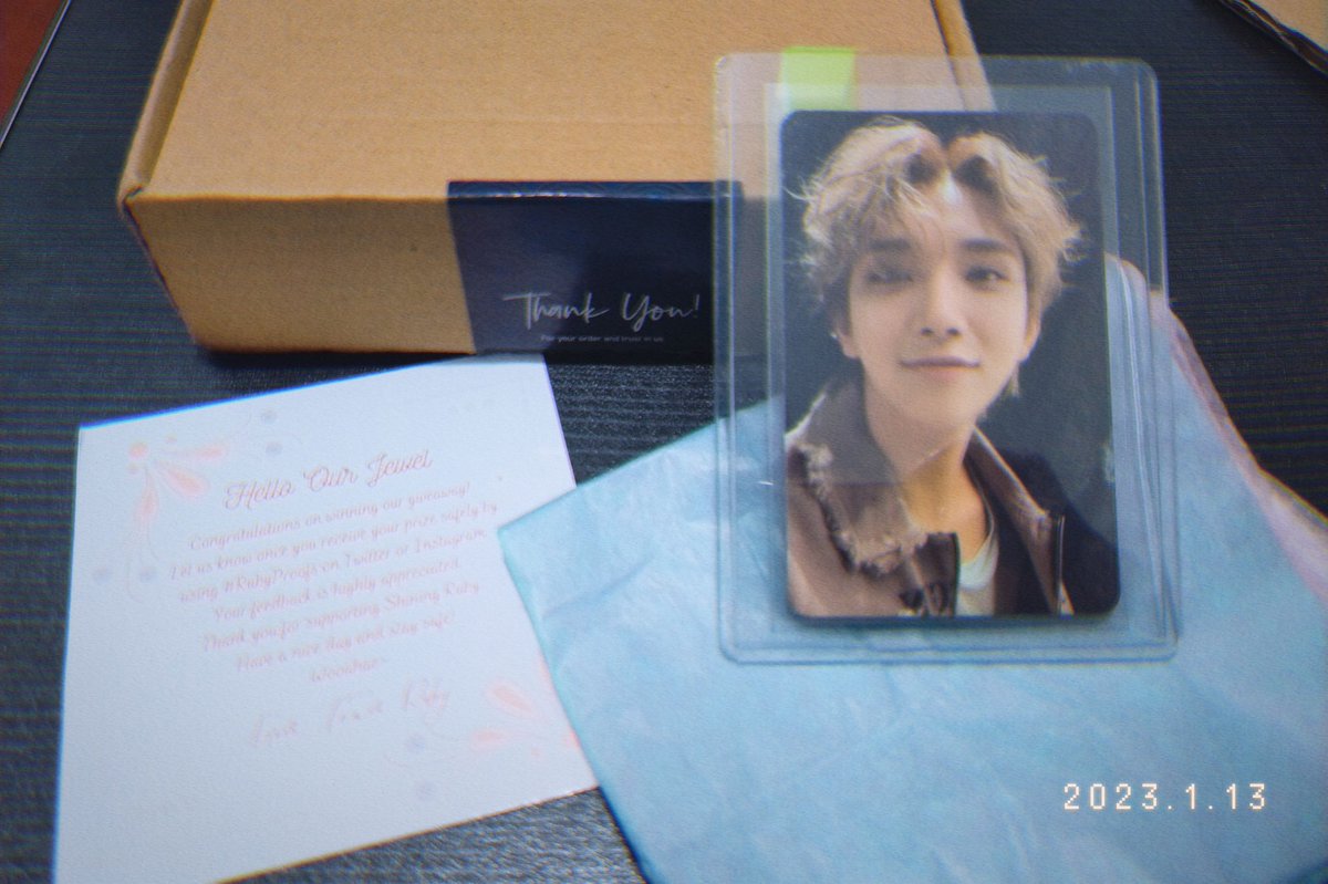 jos_h105's tweet photo. from: @Ruby4Carats
⤷ #RubyProofs
Hello poooo, nareceived ko na po yung Joshua FTS Pioneer PC. My 1st Shua PC 😘☺️ umuwi si joshuaaaaa ✨.
Thank you sooooo much po. 😘❤😘 https://t.co/3QoztTmgza