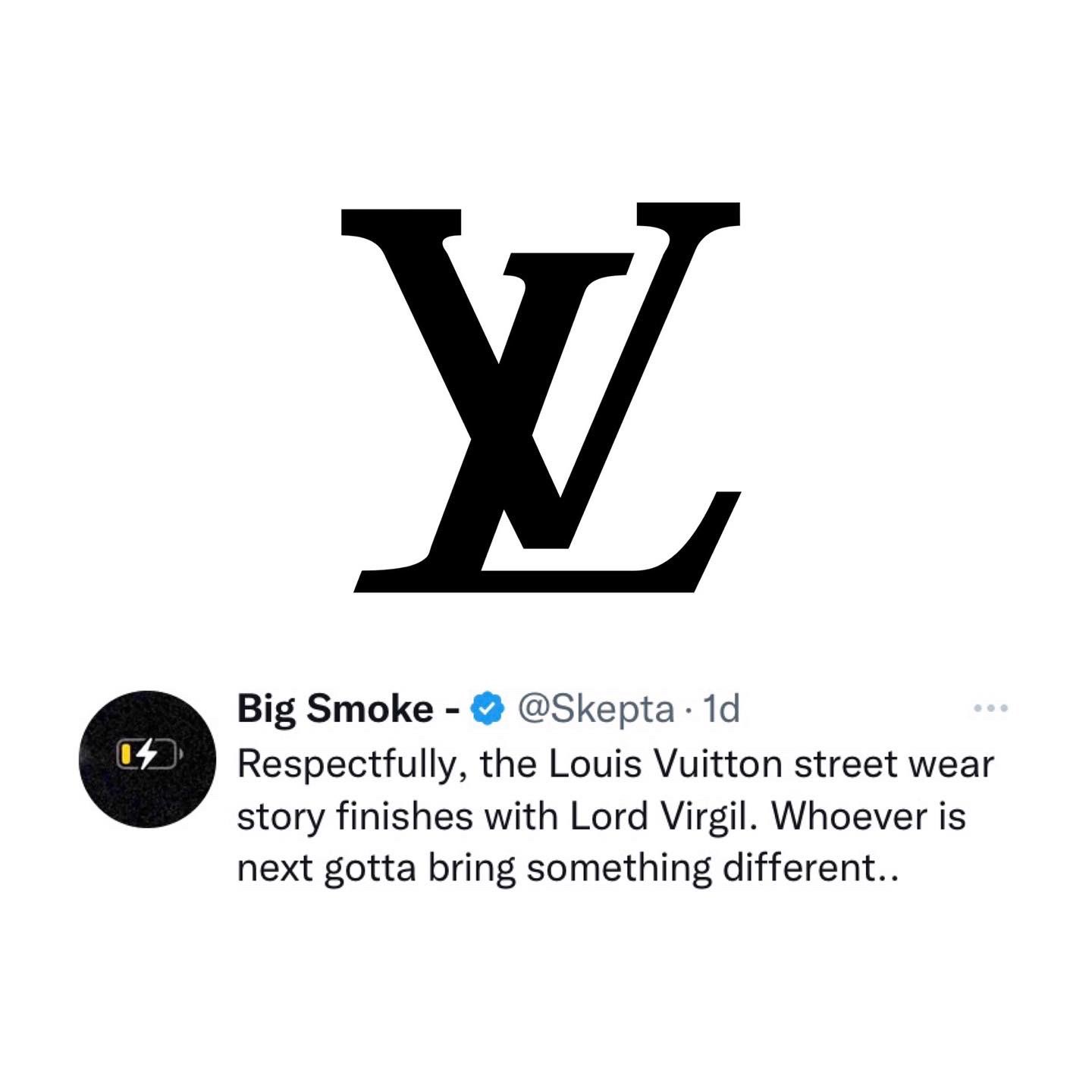 Skepta on Louis Vuitton After Virgil's Pioneering Streetwear Work