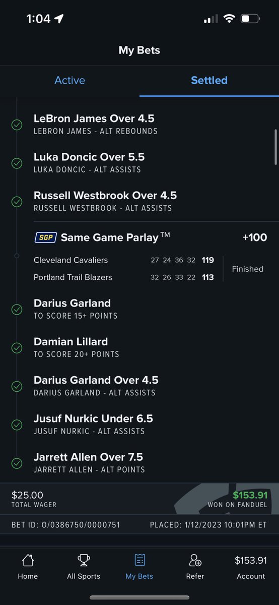 JuicedUpPicks's tweet photo. LAST NIGHTS GAMES🚨‼️

THE PROOF IS IN THE PUDDING ✅  COME JOIN THE WINNING TEAM

#prizepicks #gamblingtwitter
#playerprops #sportsbetting #bettingtips #bettingtwitter #nba #fanduel #parlay

🚨🔋24/7 JUICED UP PICKS🔋🚨

FOLLOW for more JUICED UP PICKS ‼️ https://t.co/0mMDF1XvXg