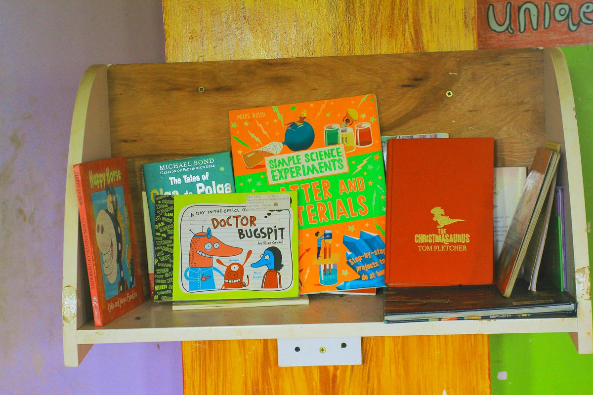 artofachildug's tweet photo. These are library days at our literacy center. Children from the community come together & engage in reading activities. They are then prompted to learn how to access & use these information materials as well as develop a love for reading.
#librarydays #reading #literacydays https://t.co/Ke8rSoTHpF