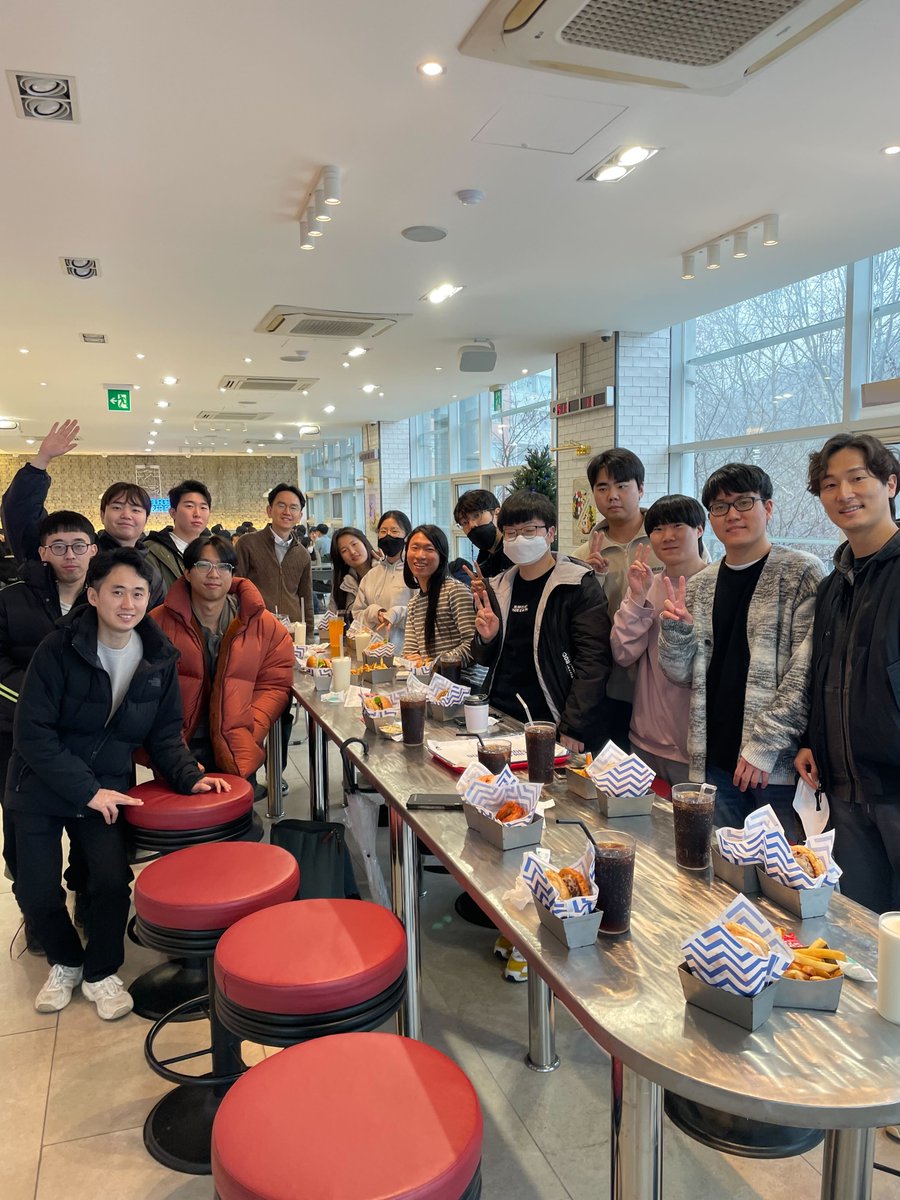 Seungjoon <a href="/sidney_rhee/">Seungjoon</a> visited us from <a href="/CornellCALS/">Cornell CALS</a> <a href="/gisgter2008/">Ying Sun</a> during the winter break. Unexpectedly, he preferred hamburger! 

<a href="/snucals1/">Seoul National University CALS</a> <a href="/KongJuwon/">Juwon Kong</a> <a href="/TK_EcoSensing/">Tackang_RyuLab</a> <a href="/ryoungseob/">Ryoungseob Kwon</a> <a href="/WonseokFromESL/">Wonseok Choi</a> <a href="/IjeonghoN/">Jeongho Lee</a> <a href="/XingLi_rs/">Xing Li</a> <a href="/Sangjun777_/">Sangjun Lee</a>