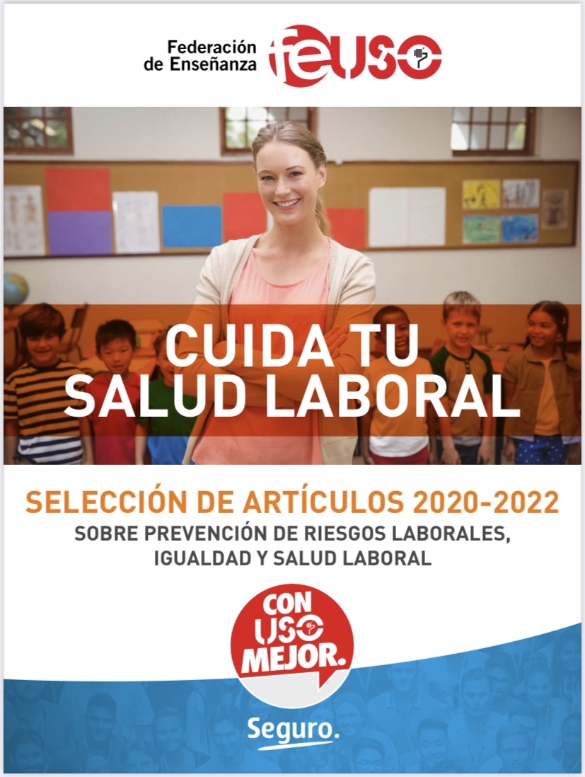 f_ense_uso's tweet photo. Revista de FEUSO sobre la Salud Laboral de los trabajadores de la enseñanza. https://t.co/hpAF3kLHZr https://t.co/5zubzI010r