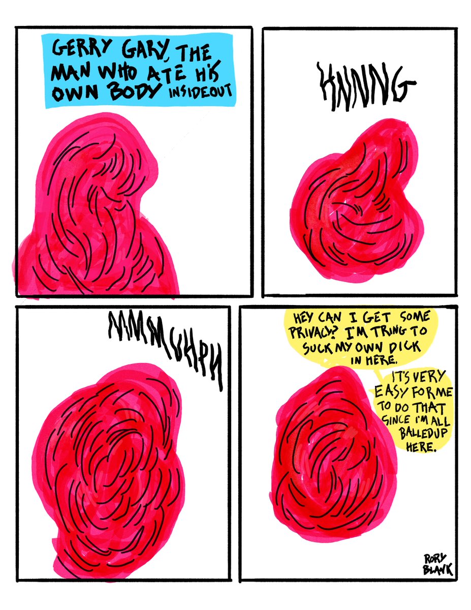 Bad Week - Day 10 - Gerry Gary
For the first two weeks of every year, every comic I'm posting has been drawn in less than 20 minutes, off the top of my head with no revisions or editing, just trying to put the idea down as quickly as possible