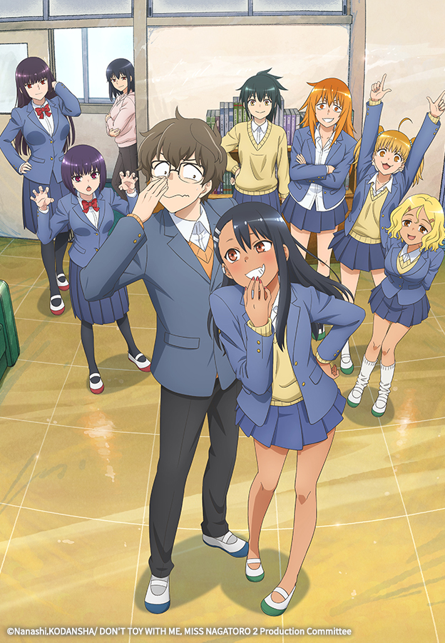 [애니플러스 1/15 22:30 방송 『괴롭히지 말아요, 나가토로 양 2nd Attack 』 2화 "선배의 데이트 신청인가요!?"] -축제도 끝나서 의욕을 잃고 멍하니 있던...