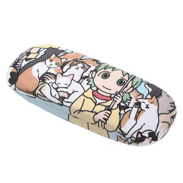原画展用グッズのメガネケースがamazonに再入荷しました。[猫と雨][楽器]ハードケースの丈夫なメガネケースです。オリジナルのメガネクロス付き。原画展とamazon通販の限定販売。 