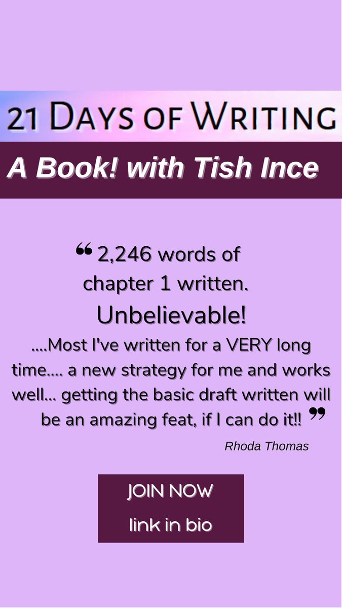 TishIncePoet's tweet image. Almost halfway through 21 Days of Writing - Write A Book! The #writingprogram I developed. Here’s my progress #wordcount 3,703 & other participants. Join us (anytime) - $30/£28 linktr.ee/tishincepoetwr… ✍🏽✍🏽✍🏽🤩🤩💗 #writing #writers #WritingCommunity #writerslift