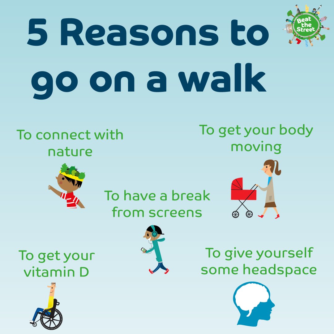 A short walk can break up your day and do wonders for you....
