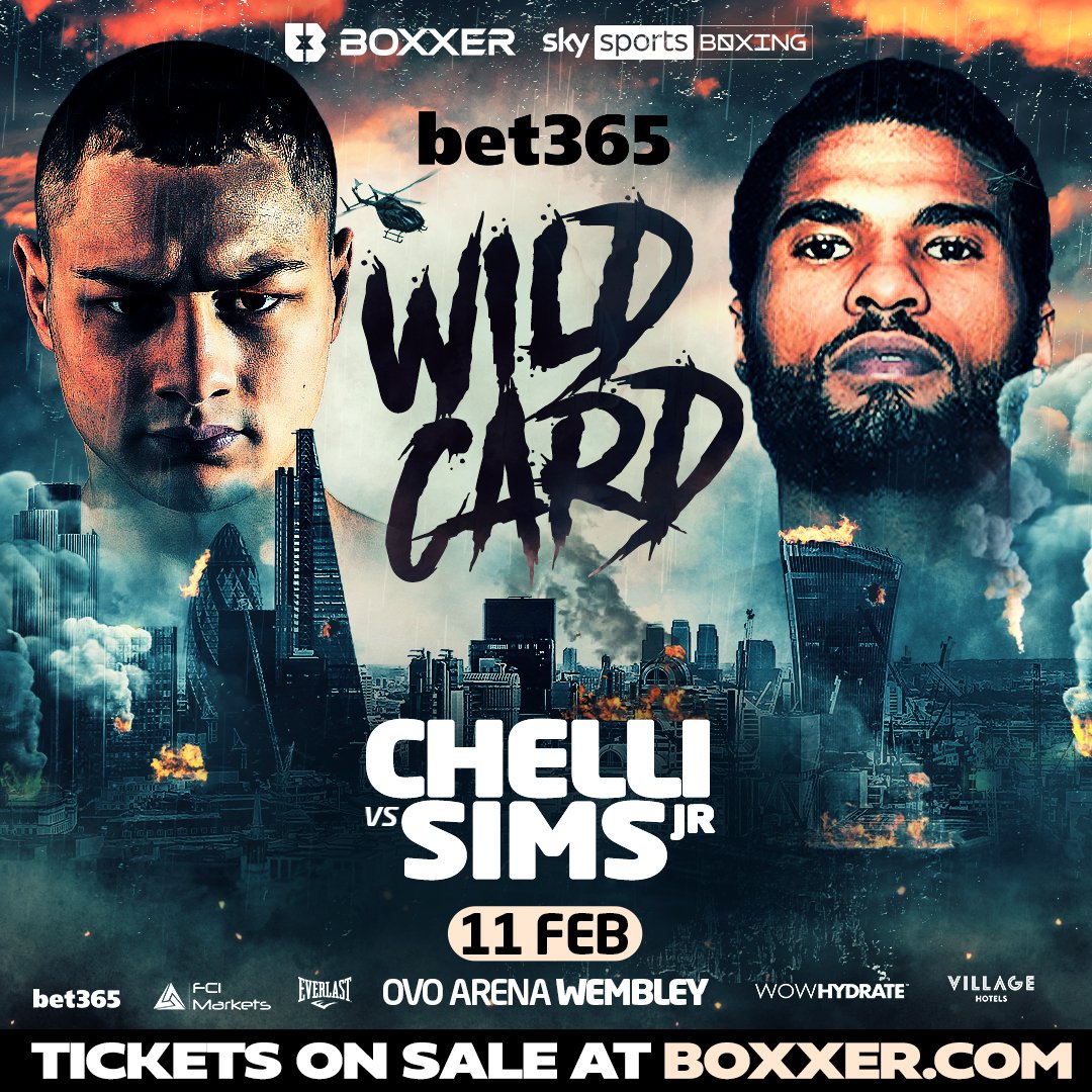 💥 <a href="/ZakChelli/">Zak Chelli</a> locks in super-middleweight showdown with ‘The Magician’ Anthony Sims Jr 🪄

#BOXXERLondon | 11.02.23 | <a href="/ovoarena/">OVO Arena Wembley</a> | <a href="/SkySportsBoxing/">Sky Sports Boxing</a> | <a href="/bet365/">bet365</a>