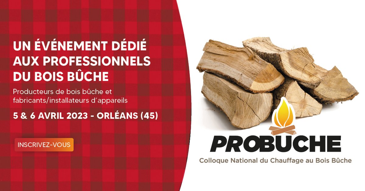 [INSCRIPTION] COLLOQUE PROBÛCHE - 5 &amp; 6 avril 2023

Fibois Centre-Val de Loire et le réseau #Fibois France vous donnent rendez-vous les 5 et 6 avril 2023 en Centre-Val de Loire pour un évènement 100% bois #bûche !

➡Infos, programme et inscription sur : probuche.fr