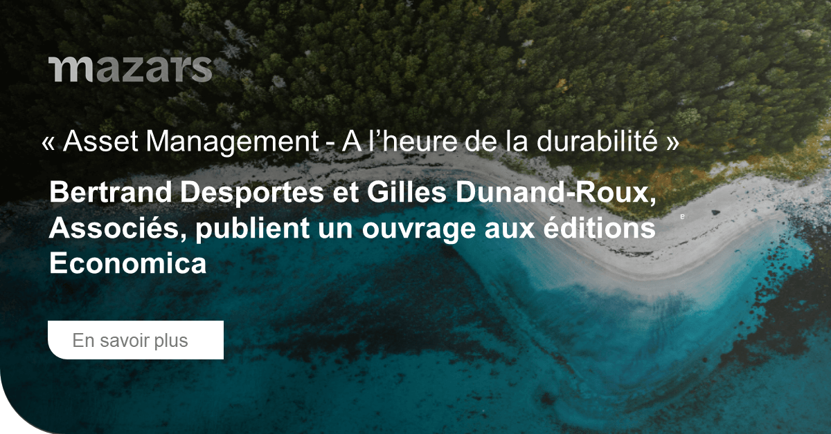 ForvisMazarsFR's tweet photo. L'industrie de l'asset management opère une transformation profonde. Découvrez 50 nuances de finance durable dans l’ouvrage « Asset Management – A l’heure de la durabilité » de Bertrand Desportes et Gilles Dunand-Roux, Associés, @MazarsenFrance ➡️ https://t.co/a8TyWsZWRa https://t.co/0xSZwY5w4S