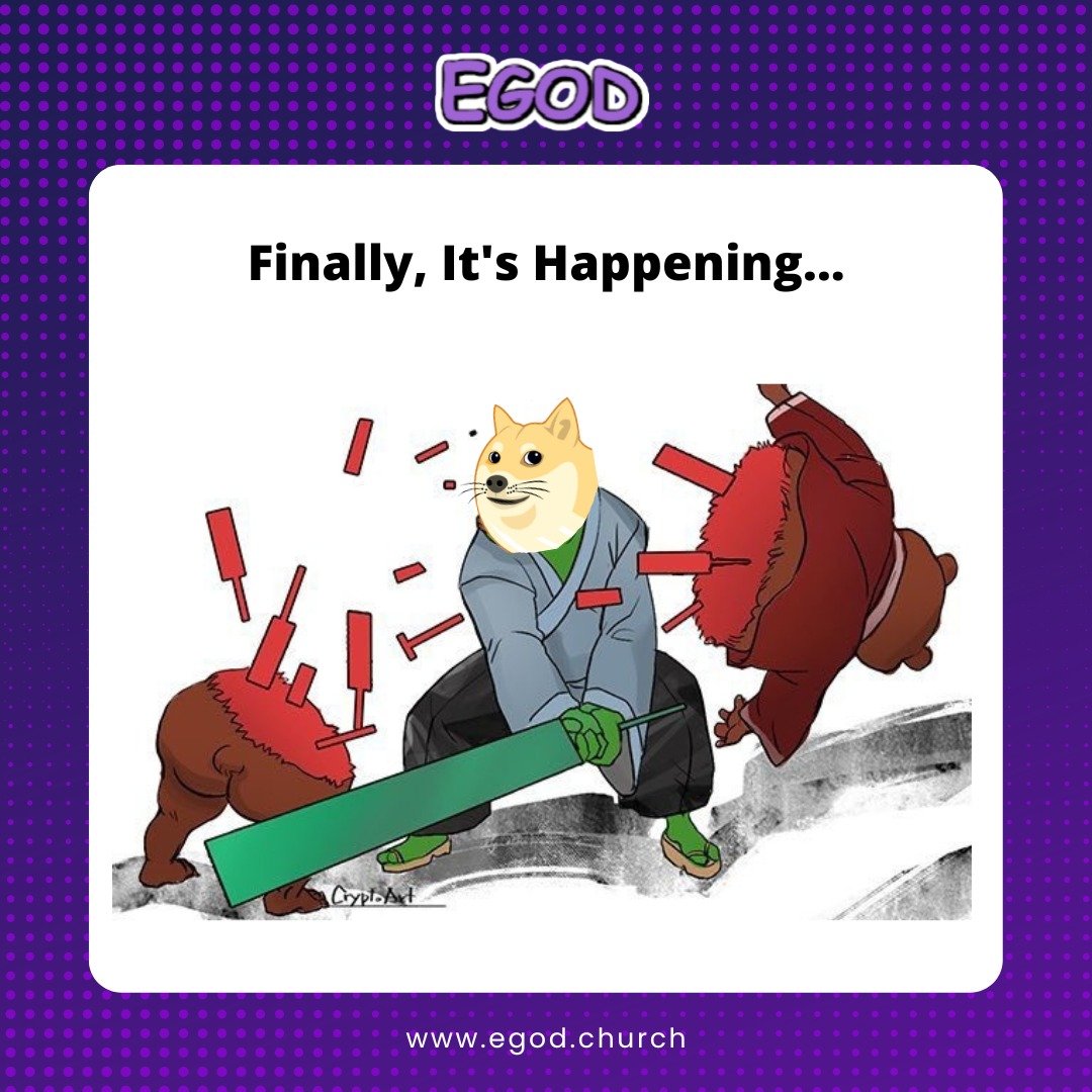 Sit back and believe in your $Savior

Join the church✨
✝️ linktr.ee/egodthesavior

#BullRun #Dogecoin #ameno #Memes