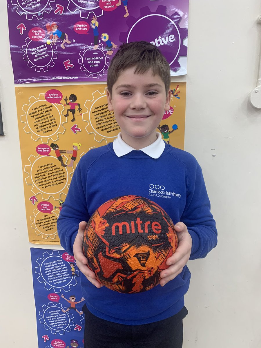 charnocklead's tweet image. A huge thanks to this generous pupil.  He noticed this ball is an all weather/all surface ball and has donated one for us to try at CHPA, to see if it survives the challenges of daily goal scoring and tackles better than some we have used before.
#BigHearted
#LOVECHPA