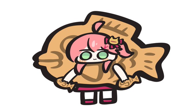 「hairclip taiyaki」 illustration images(Latest)