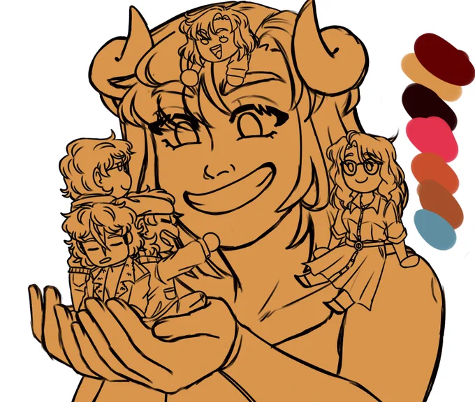 looking through my old sai files WHY DID I NEVER FINISH THESE GOOD WIPS ?!?!? 