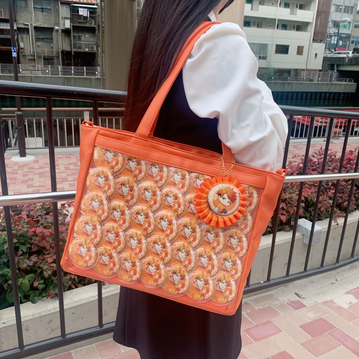 新キャラクター🧡千隼くんの缶バッジを使ってアレンジしました✨ A4痛