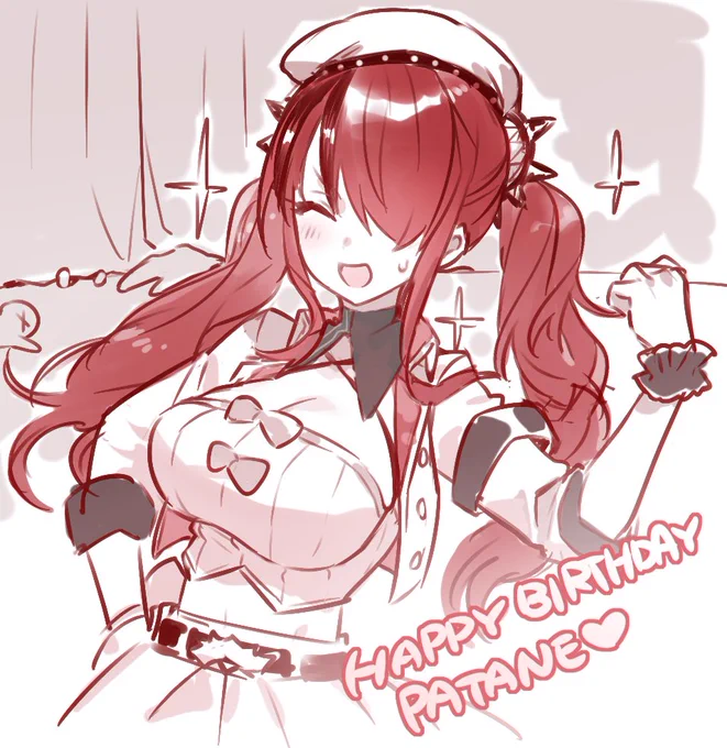 パタちお誕おめ～～!新衣装最高にかわいかった!#パタ姐新衣装 #パタ姐誕生日おめろ2023 