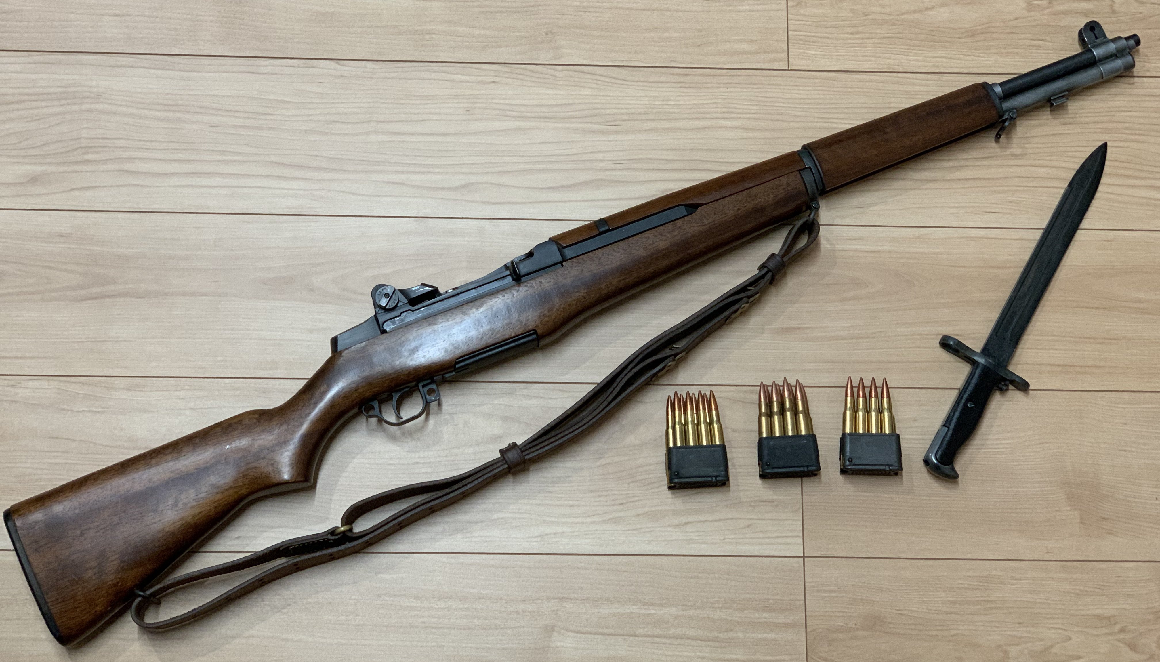 ハドソン製モデルガンM1ガーランドWW2型シリンダースクリュー