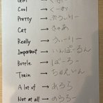 初めて英語を聞いた小学生!発音の書き取りが素晴らしい!