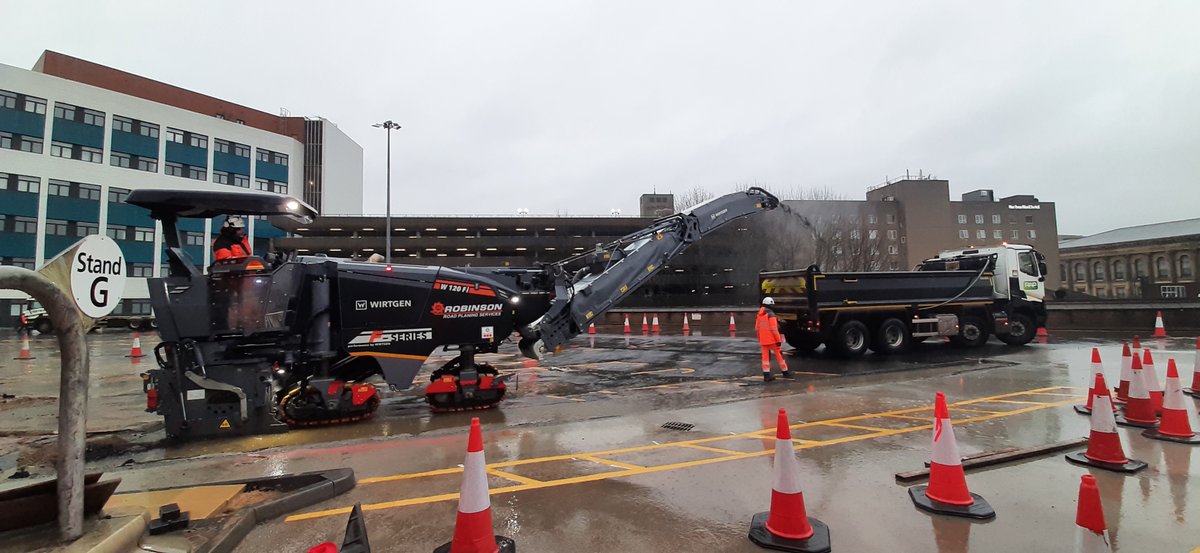 Works continue at #BradfordInterchange. The carriageway resurfacing and deck repairs are being undertaken by <a href="/balfourbeatty/">Balfour Beatty</a> on a challenging and constrained site, while keeping bus services running as usual. RPP is providing project management, supervisor and party wall.