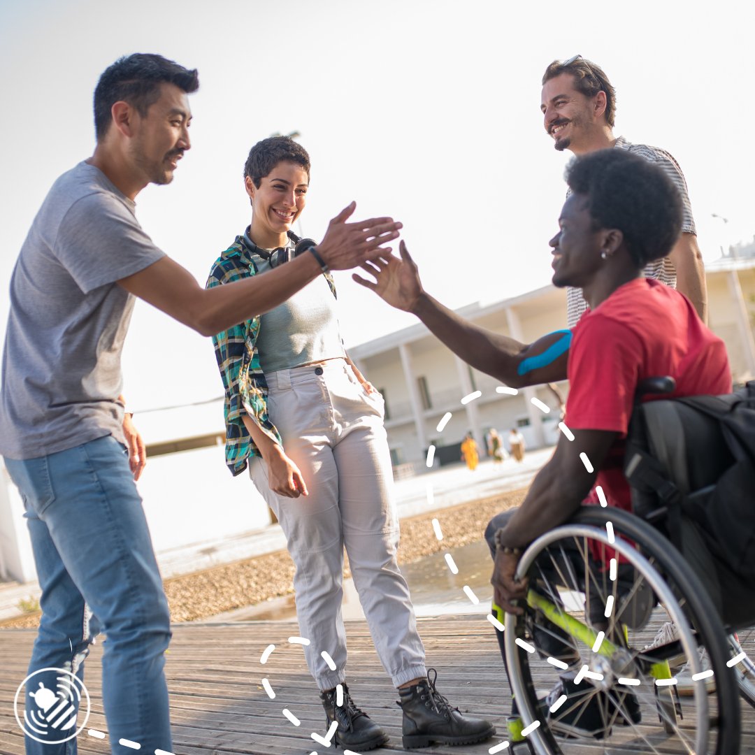 A society which isn't #Accessible isn't #Inclusive, so to help #FightAbleism we offer support to individuals and their carers, tailored to their needs, to help make society more equitable. Visit beeaccessible.co.uk  to learn more about our services and #DigitalId #CanCard.